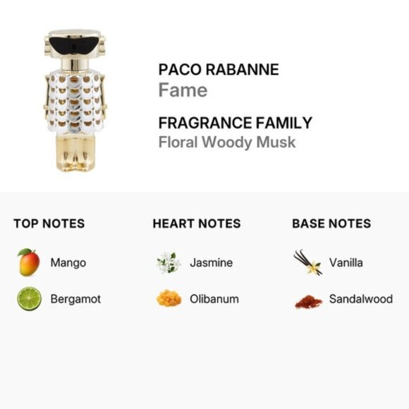 Lot of 4 Paco Rabanne Set,Fame EDP Fame Parfum PhantomEDT-4x1.5ml,0.05oz-4pc-NEW - Picture 10 of 13